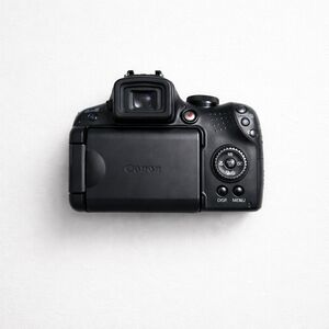 Canon Black Compact DSLR Camera - Fold-Out Screen